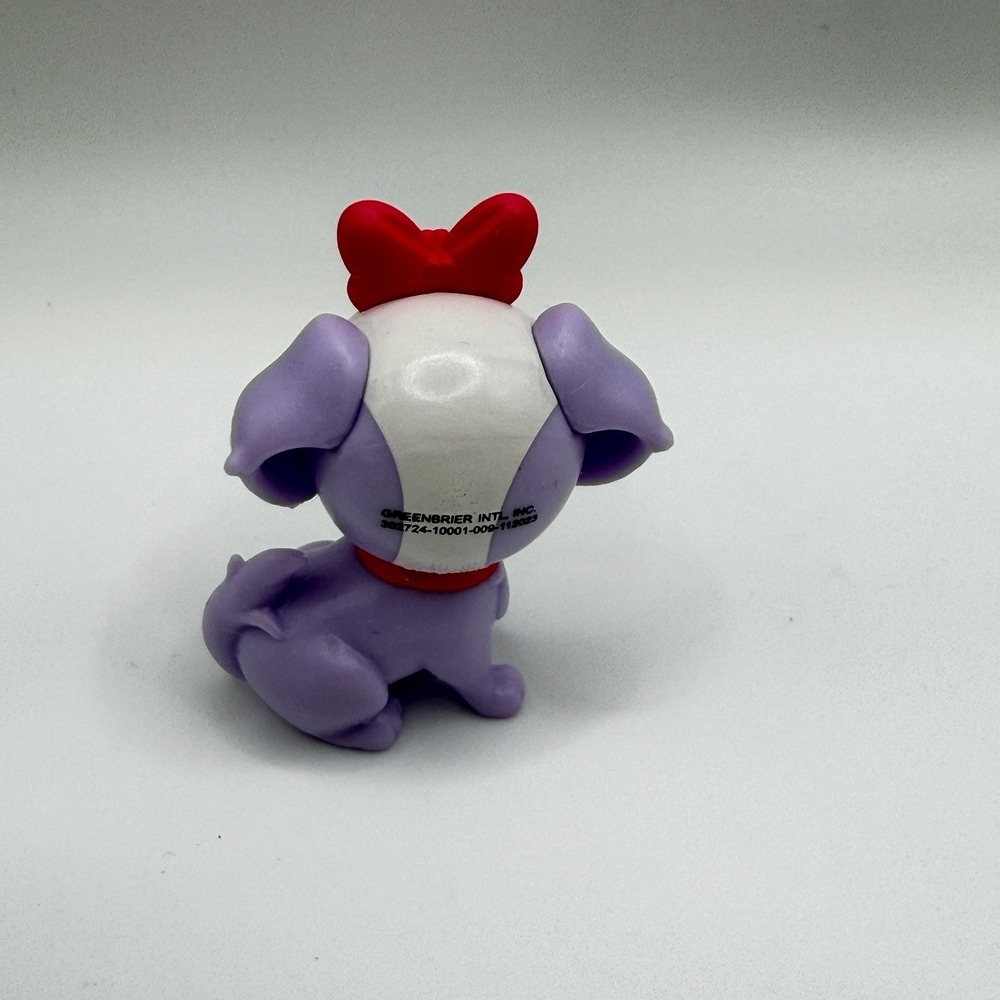 Disney Junior Minnie's Dog CREAMPUFF Mini Toy Figure 2" Pink Bow - Picture 3 of 9